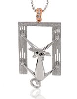 Collana La Gatta Gioielli Donna Gatta Indomabile in Argento Zirconia LG13CL/70 - LG13CL/70